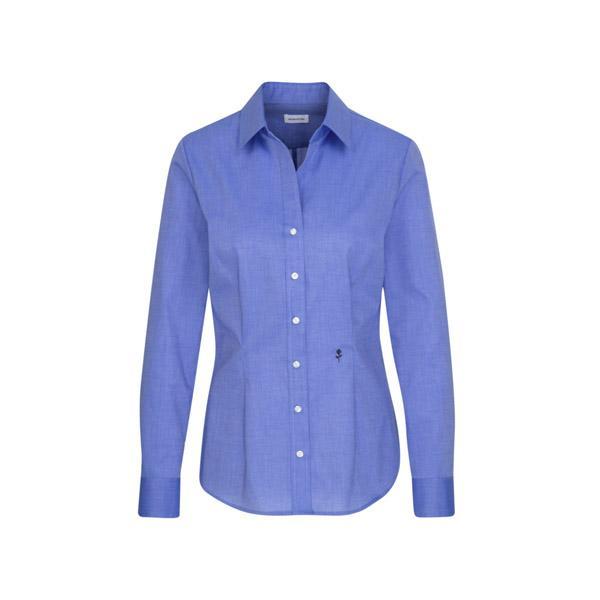 Business-Bluse Slim Fit