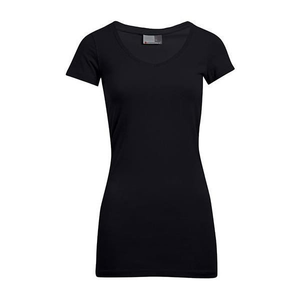 Women´s Slim Fit V-Neck-T Long