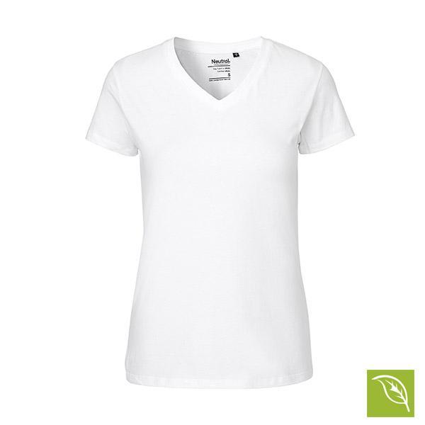 Ladies` V-neck T-Shirt