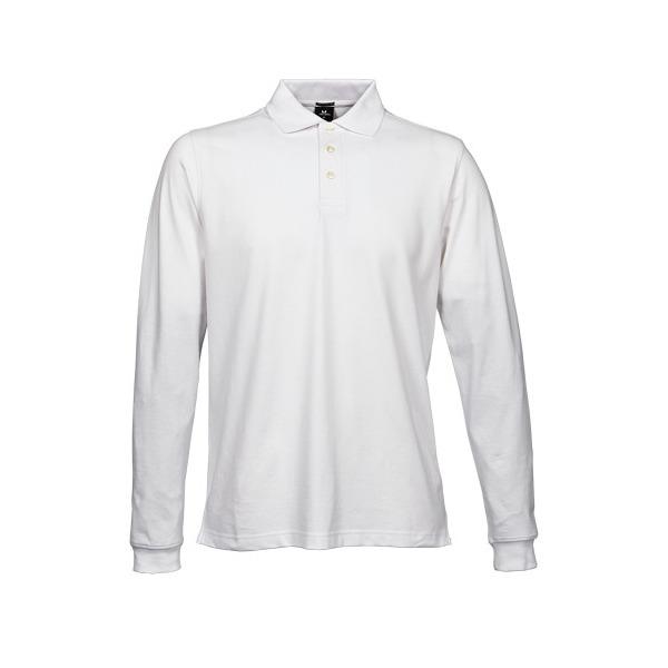 Mens Stretch Long Sleeve Polo